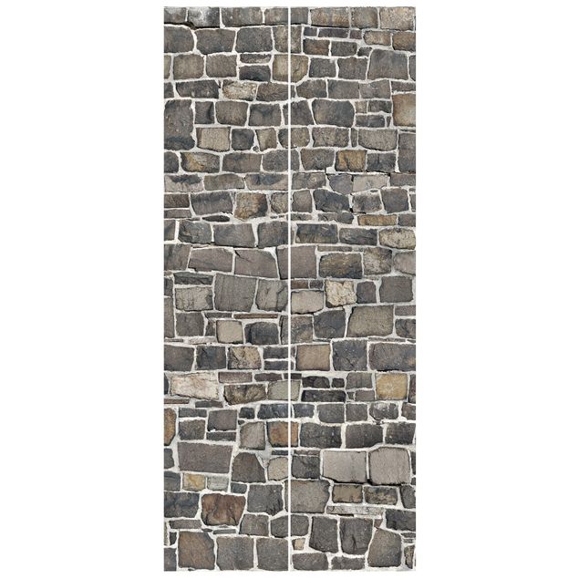 3d tapet Crushed Stone Stone Wall