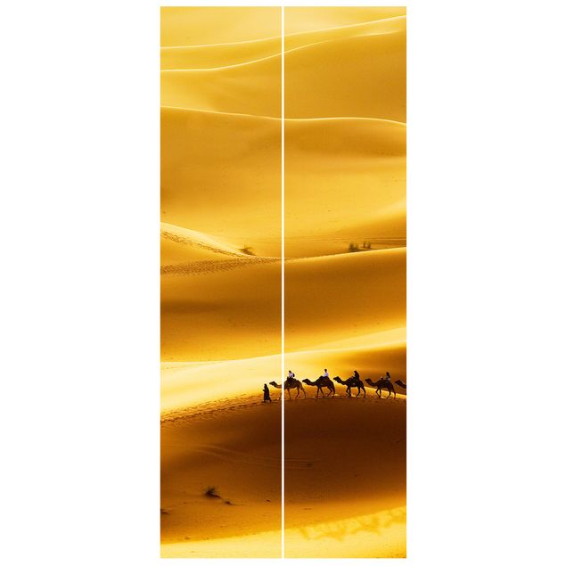 Dørtapet landskaber Golden Dunes