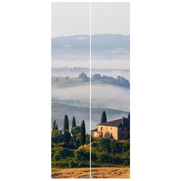Fototapet landskaber Country Estate In The Tuscany