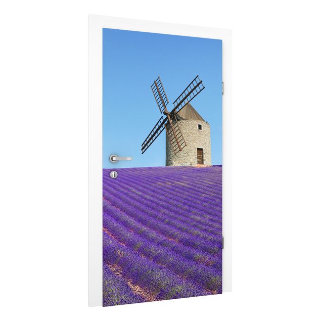 Dørtapet blomster Lavender Scent In The Provence