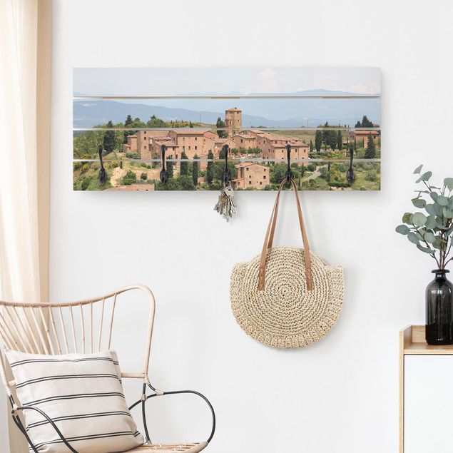 Knagerækker arkitektur og skyline Charming Tuscany