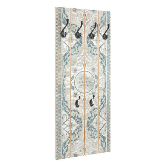 Knagerækker Wood Panels Persian Vintage I