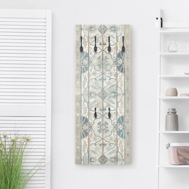 Knagerækker mønstre Wood Panels Persian Vintage II