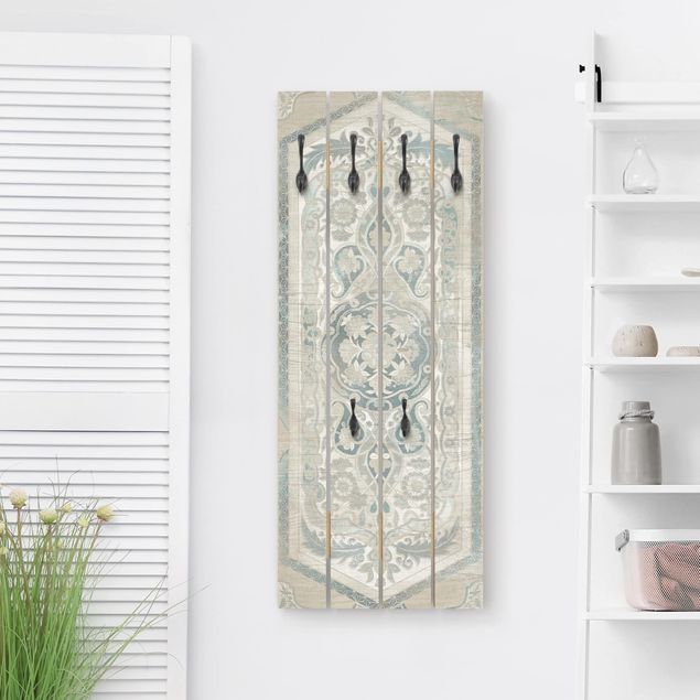 Knagerækker mønstre Wood Panels Persian Vintage IV