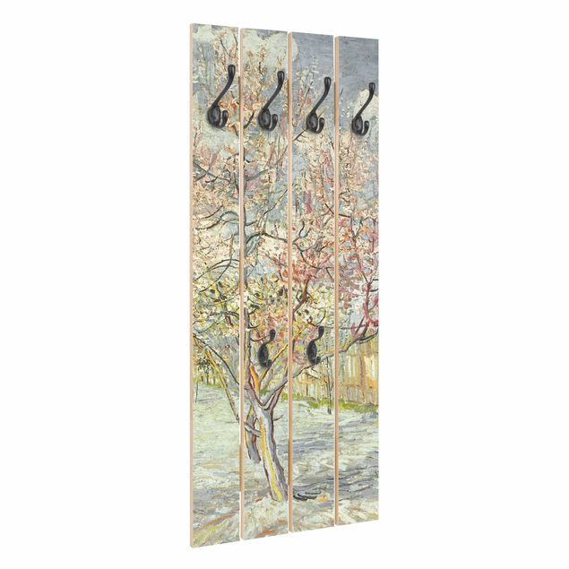 Knagerækker landskaber Vincent van Gogh - Flowering Peach Trees
