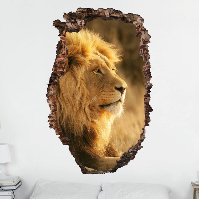 Wallstickers Afrika King Lion