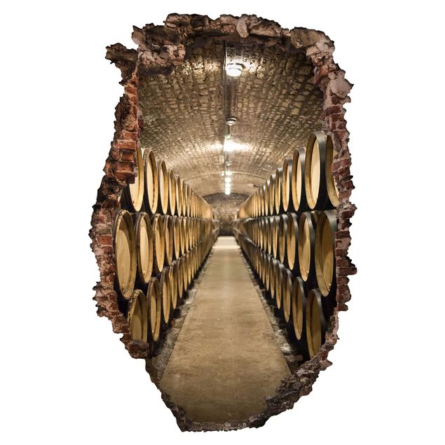 Wallstickers 3D Wine Cellar