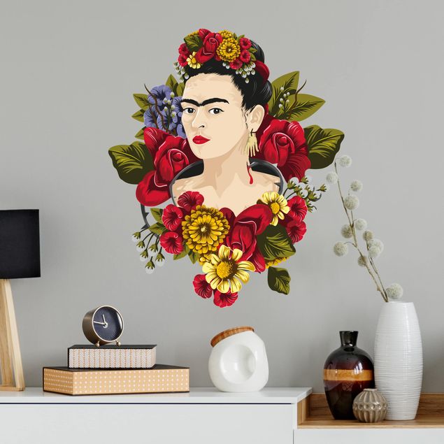 køkken dekorationer Frida Kahlo - Roses