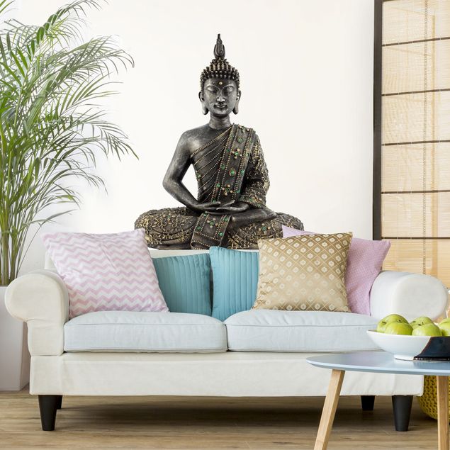 Wallstickers spirituelt Zen Stone Buddha