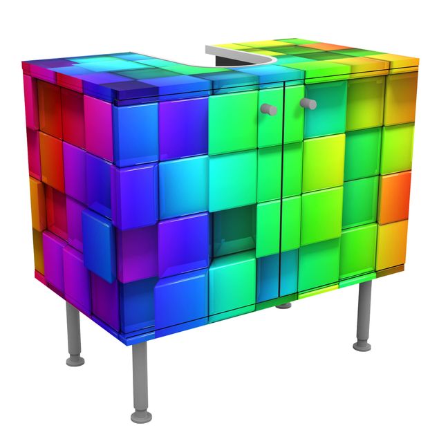Børneværelse deco 3D Cubes