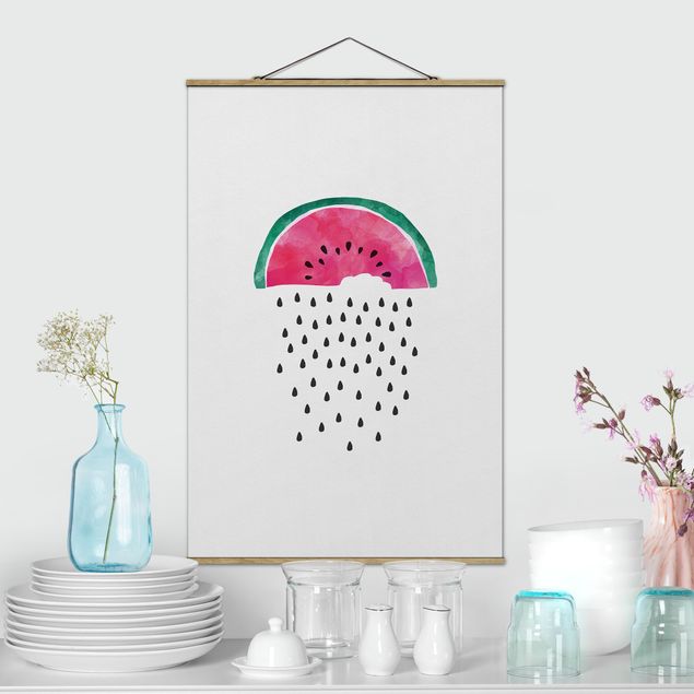 køkken dekorationer Watermelon Rain