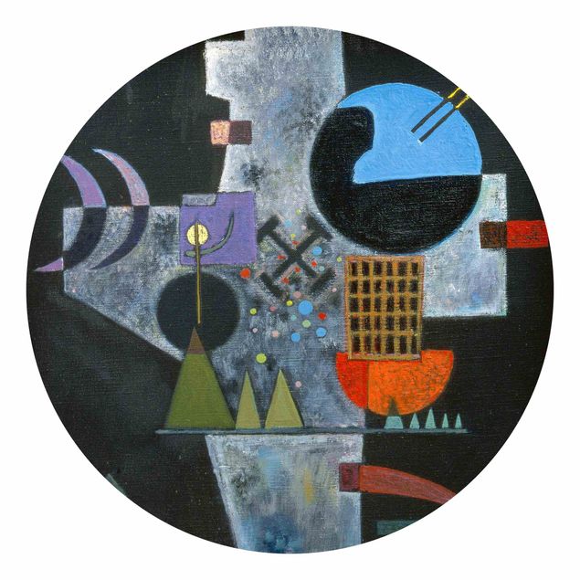 Moderne tapet Wassily Kandinsky - Cross Shape
