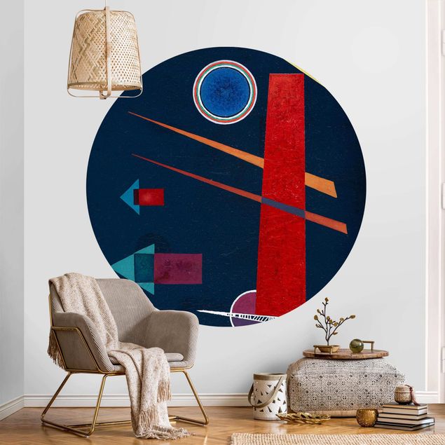Kunst stilarter ekspressionisme Wassily Kandinsky - Powerful Red