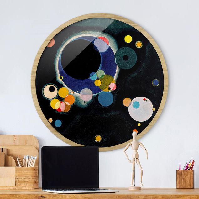 Kunst stilarter ekspressionisme Wassily Kandinsky - Sketch Circles