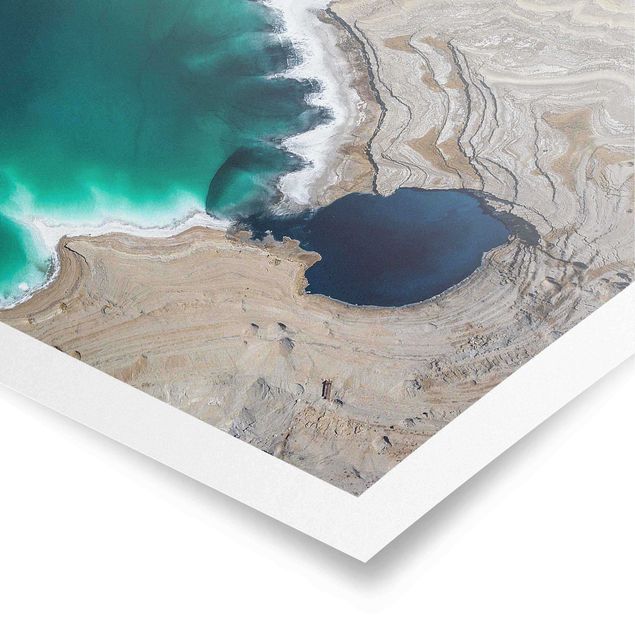 Plakater landskaber Wild Coastal Bay In Israel