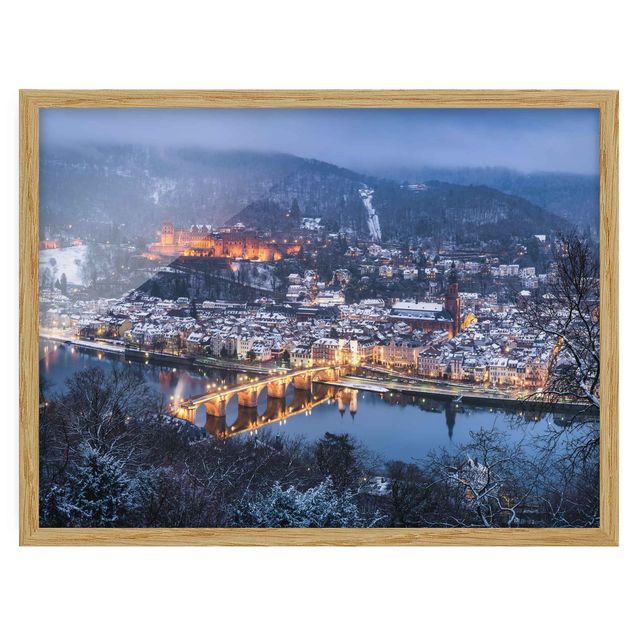 Billeder moderne Heidelberg In The Winter