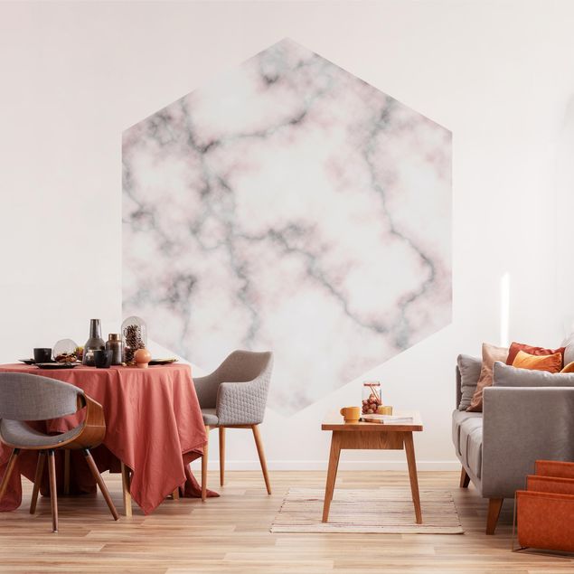 3d tapet Delicate Marble Look
