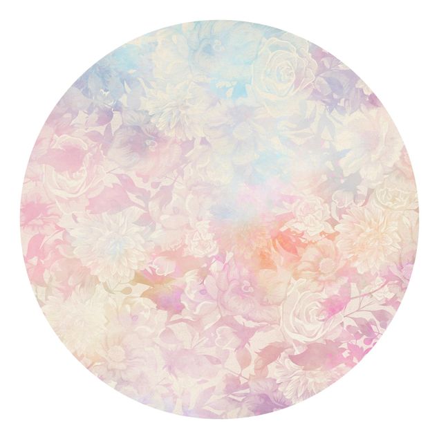 Moderne tapet Delicate Blossom Dream In Pastel
